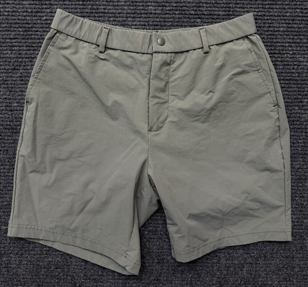 Bear Bottom Shorts Womens Medium Athletic Performance Green 7" Inseam Active